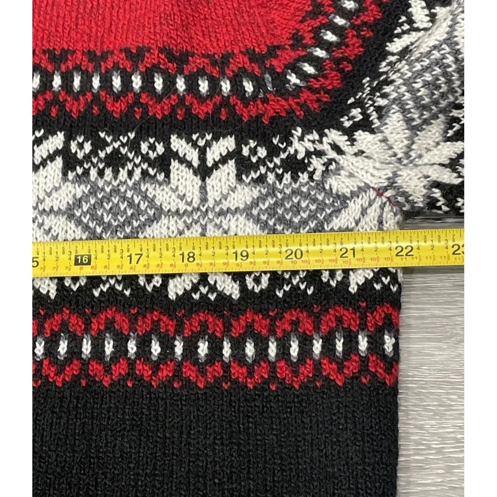 CAROLYN TAYLOR ESSENTIAL VINTAGE Sweater Christmas Holiday Turtleneck NWOT Large